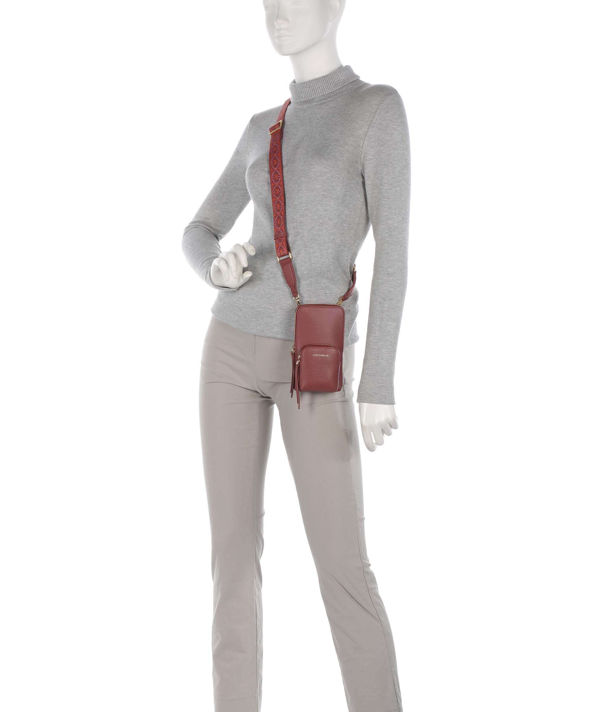 Coccinelle Pixie Phone bag brandy