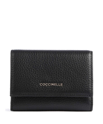 Coccinelle Metallic Soft RFID Lompakko noir