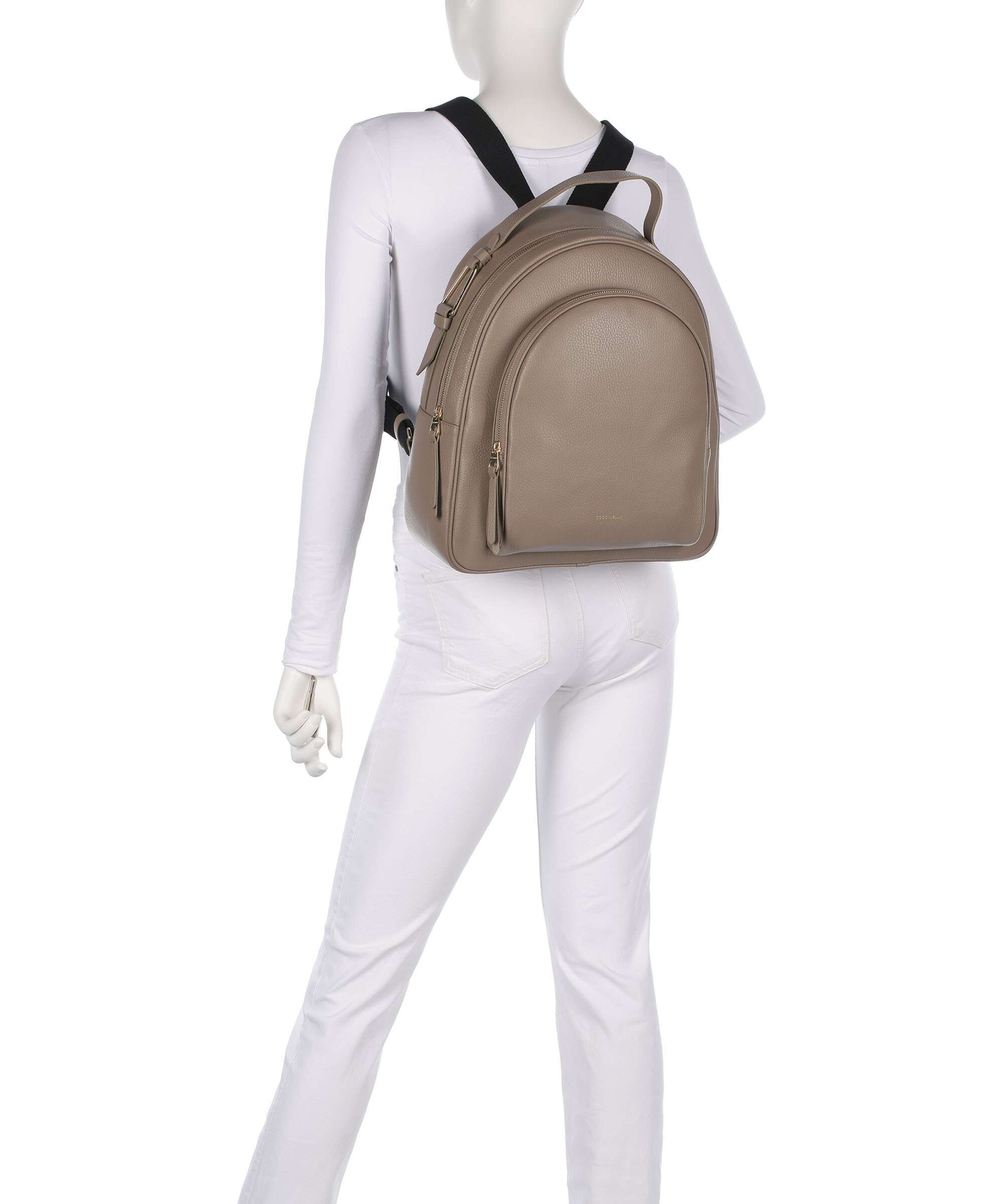 Coccinelle Malory Backpack warm taupe