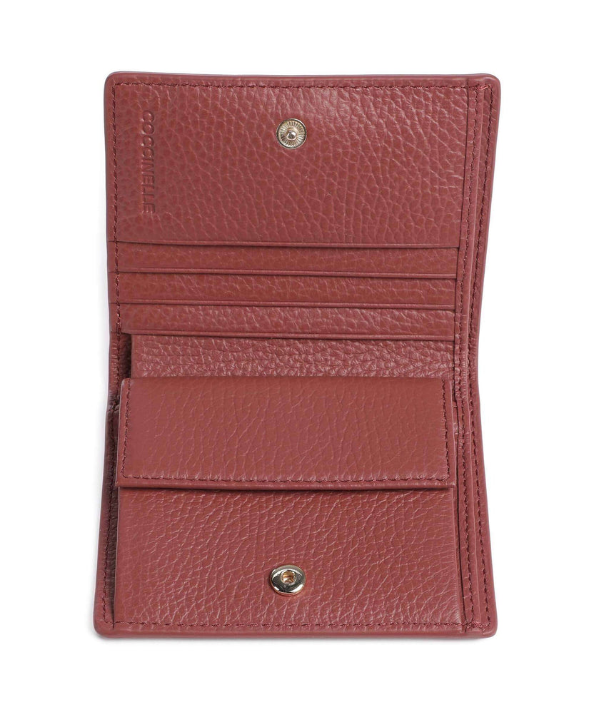 Coccinelle Metallic Soft Wallet brandy