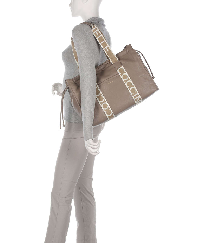 Coccinelle Signature 2Day Tote bag warm taupe