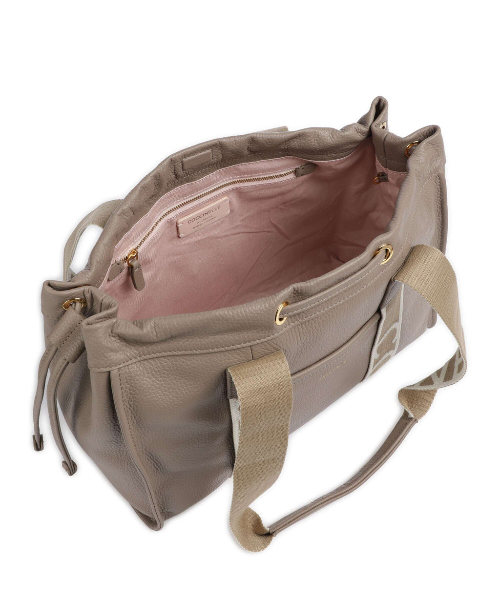 Coccinelle Signature 2Day Tote bag warm taupe