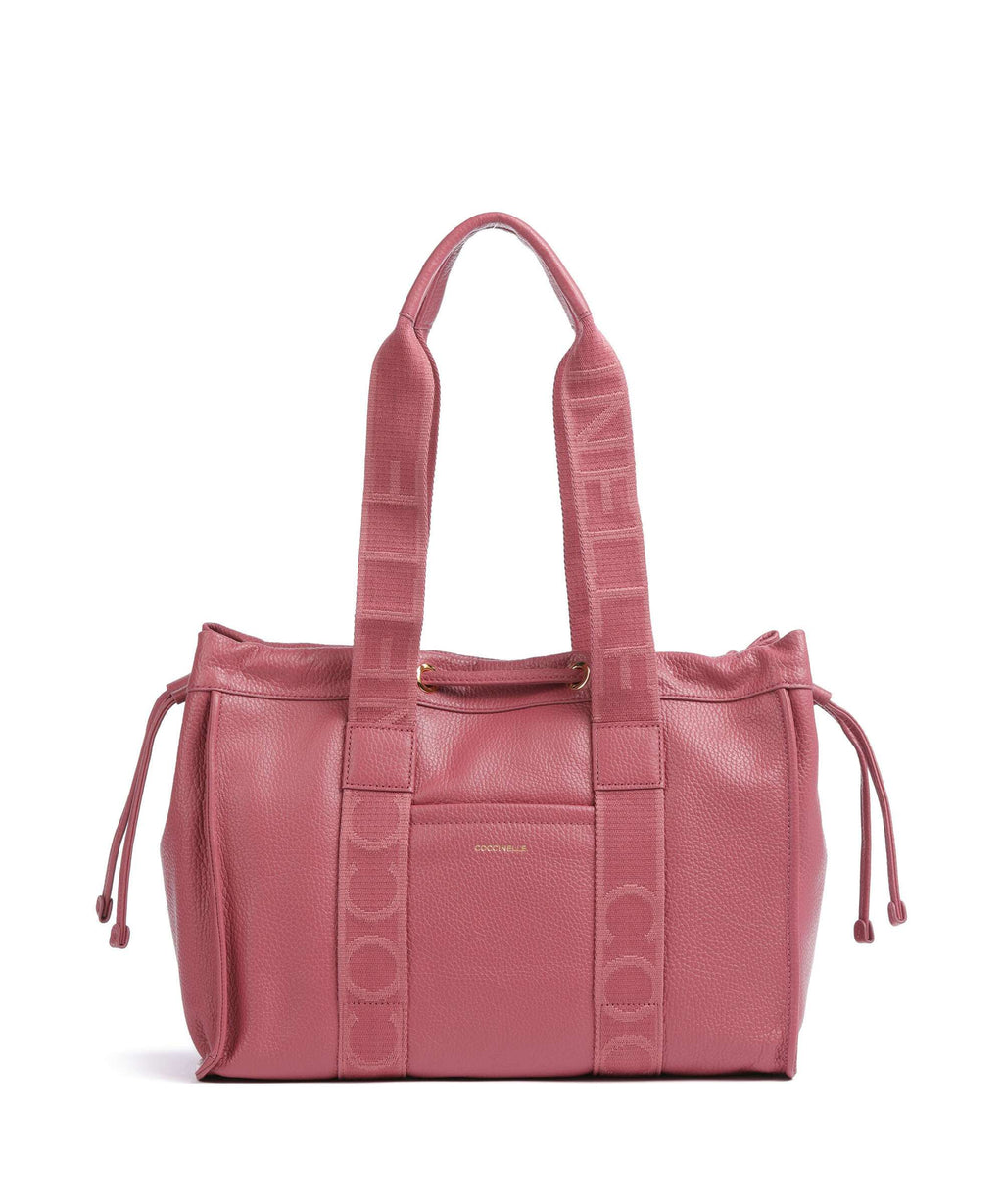 Coccinelle Signature 2Day Tote bag rosewood
