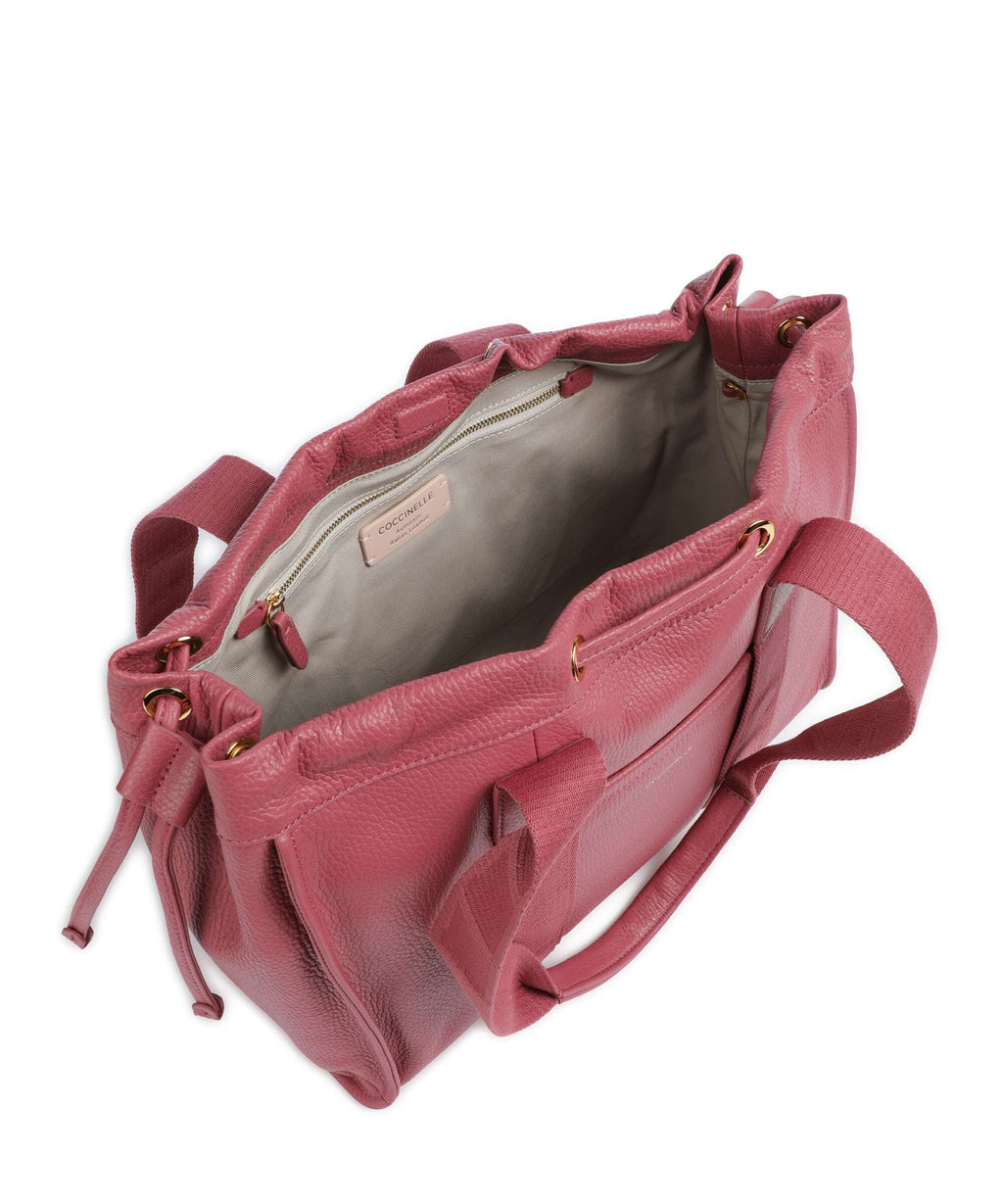 Coccinelle Signature 2Day Tote bag rosewood