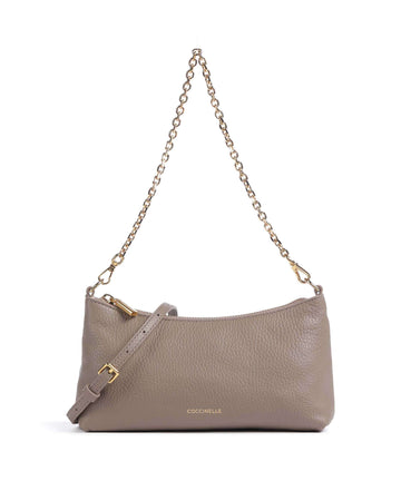 Coccinelle Aura Olkalaukku warm taupe