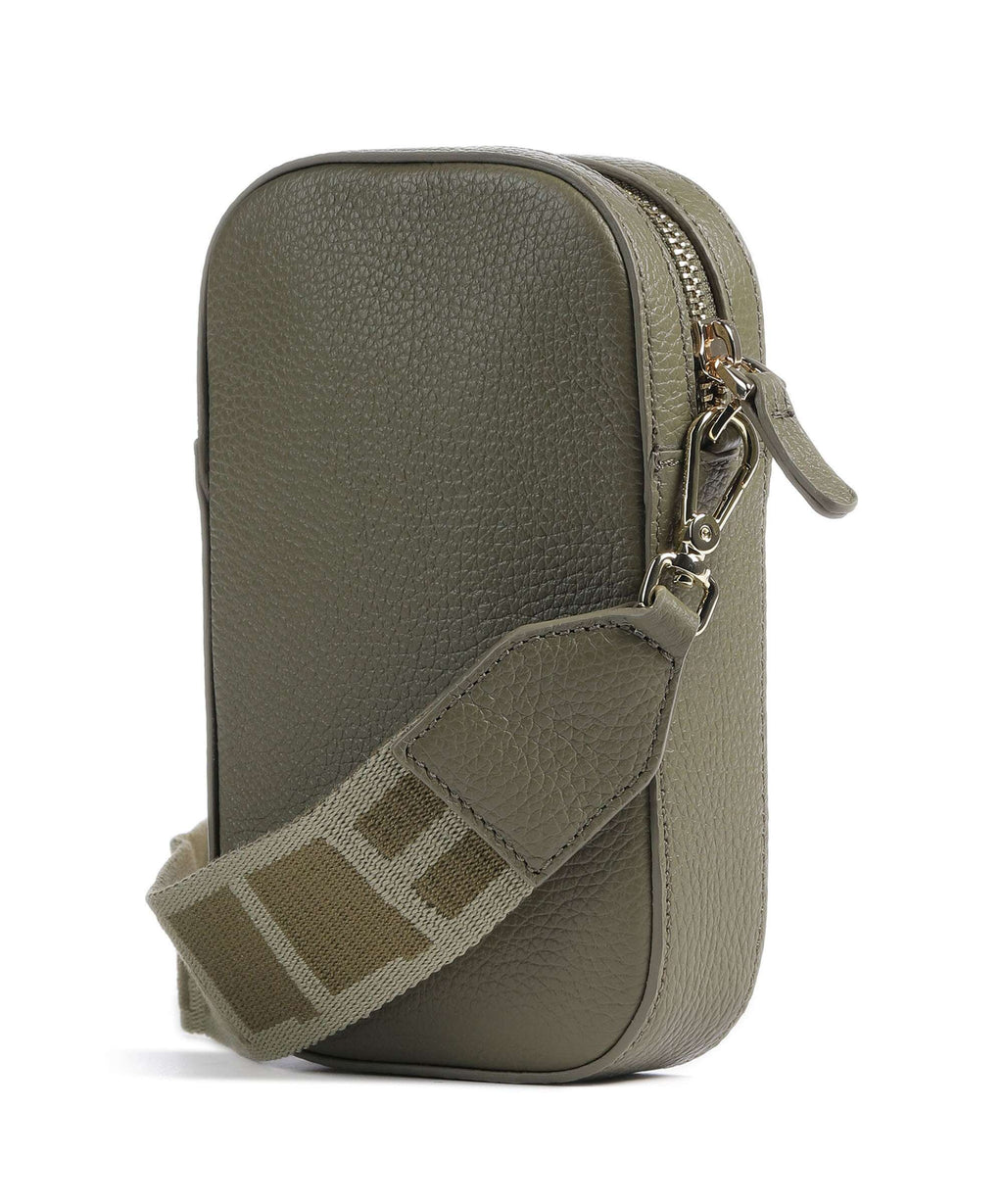 Coccinelle Tebe Phone bag laurel green