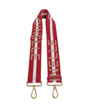 Coccinelle Nastro Signature Olkahihna laukkuun multicolour/sangria