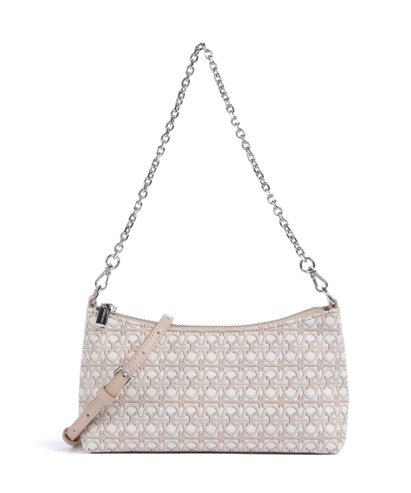 Coccinelle Aura Monogram Shoulder bag multicolour/blanco/rosette