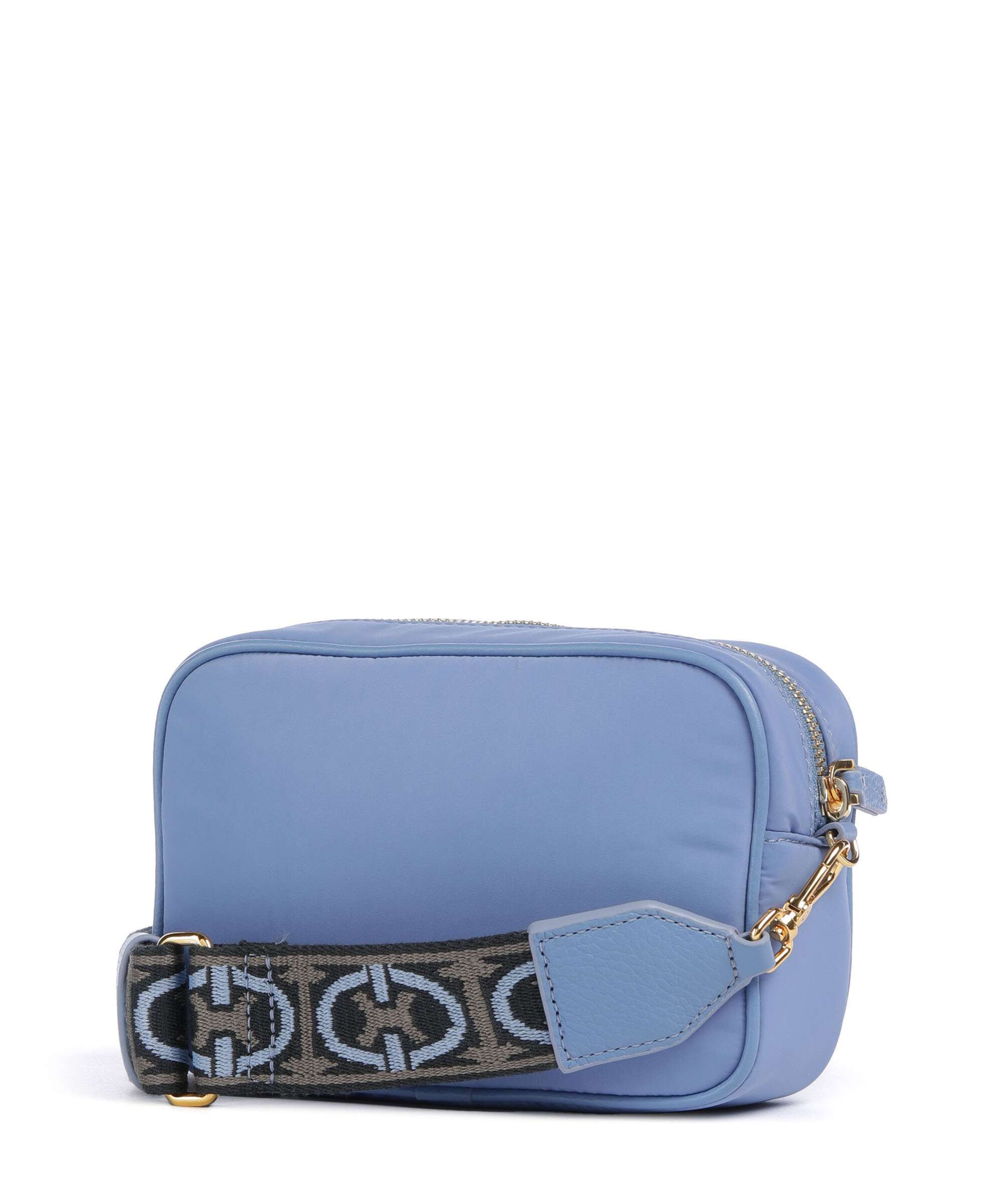 Coccinelle Tebe Nylon Puffy Crossbody bag azul