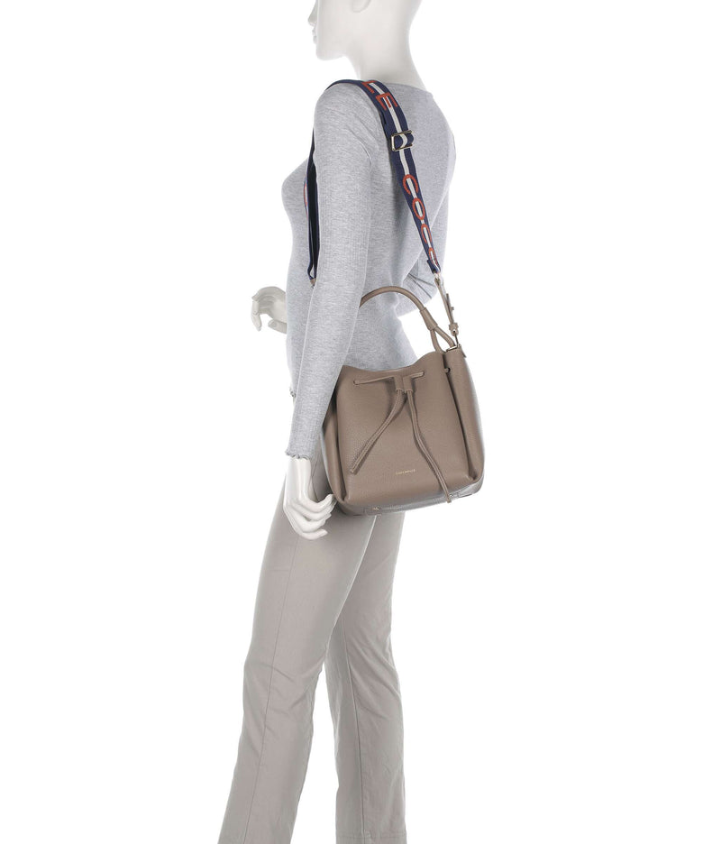 Coccinelle Eclyps Bucket bag warm taupe