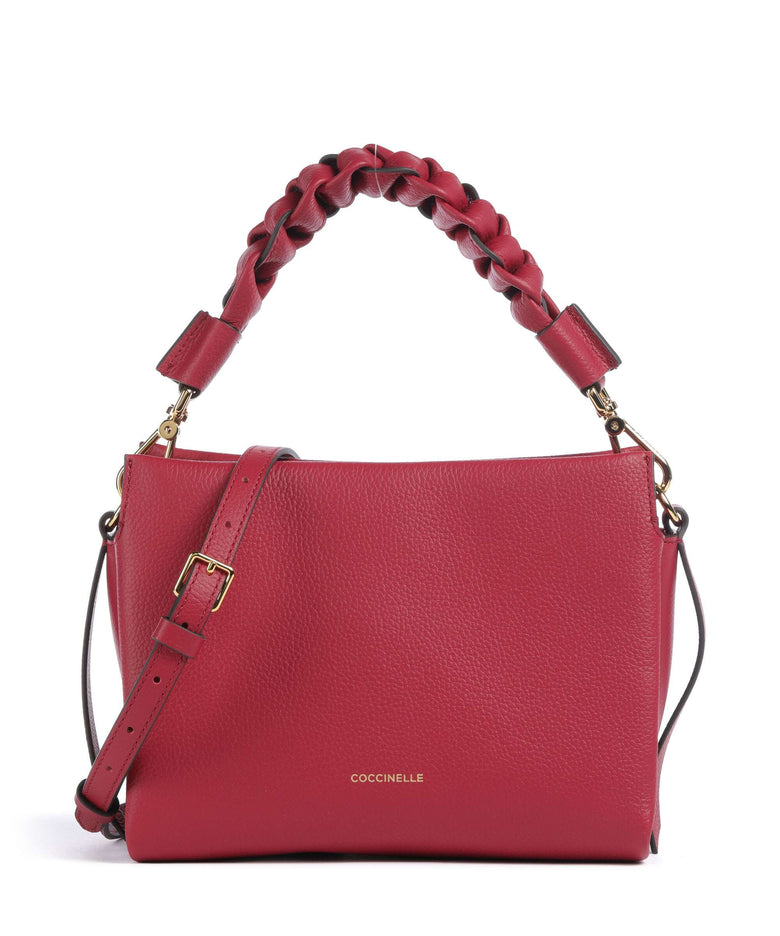 Coccinelle Boheme Grana Double Handbag sangria/skin
