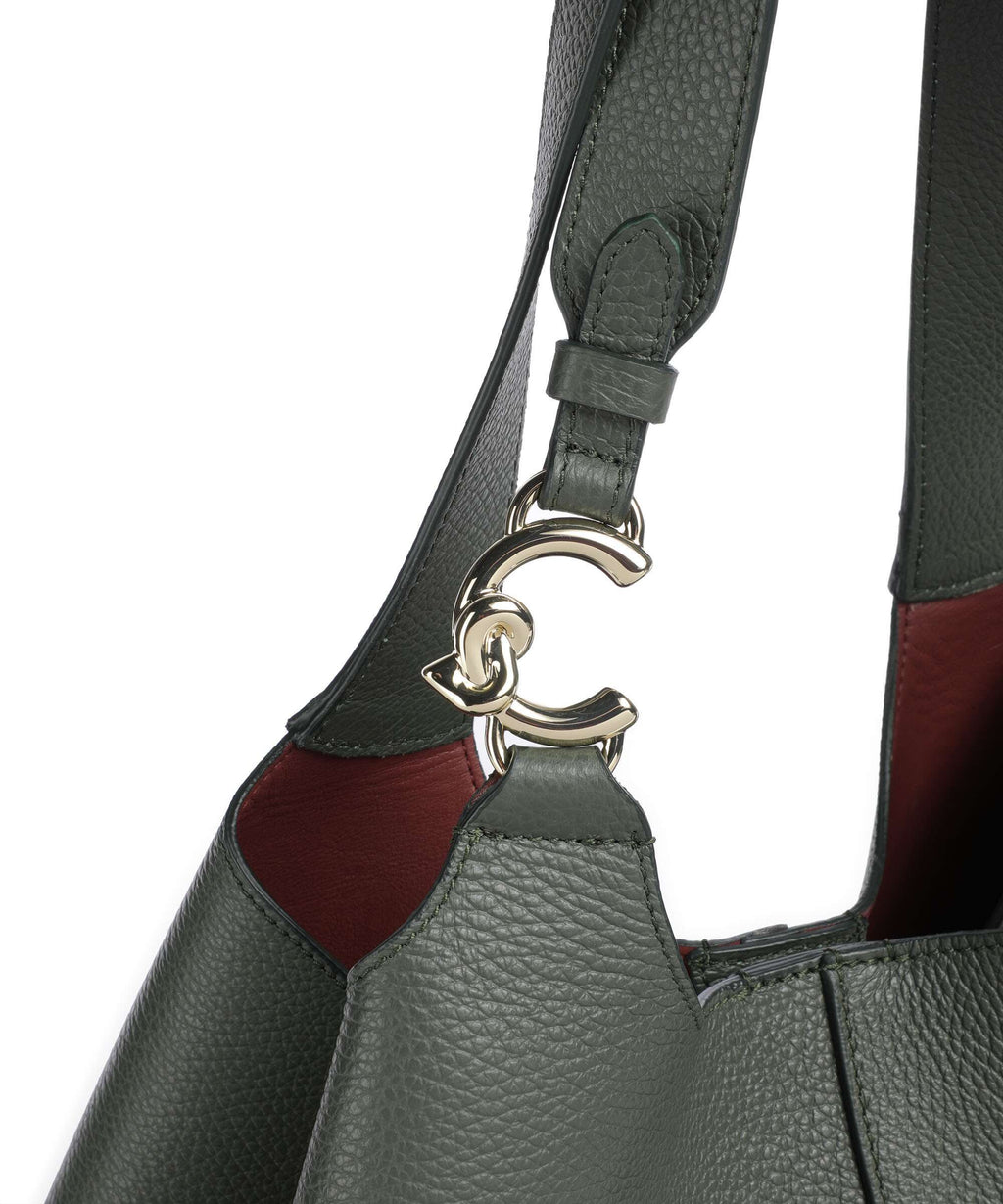 Coccinelle C-Easy Hobo bag alga