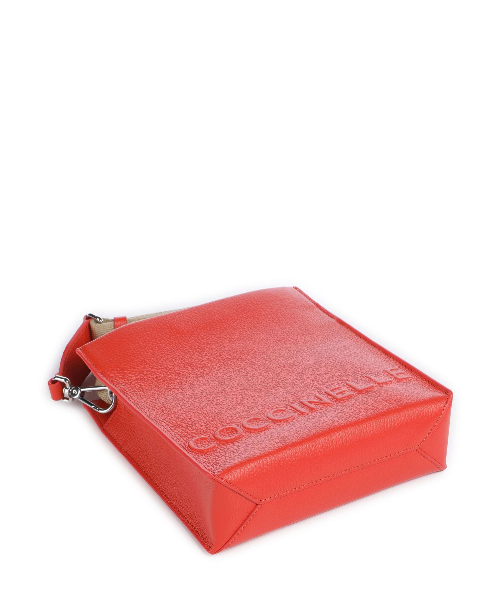 Coccinelle Myrtha Maxi Logo Crossbody bag gazpacho