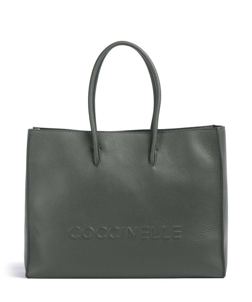 Coccinelle Myrtha Maxi Logo Tote bag alga
