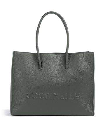 Coccinelle Myrtha Maxi Logo Ostoskassi alga