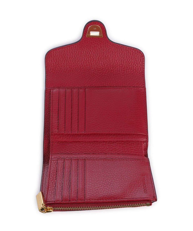 Coccinelle Beat Soft Wallet sangria