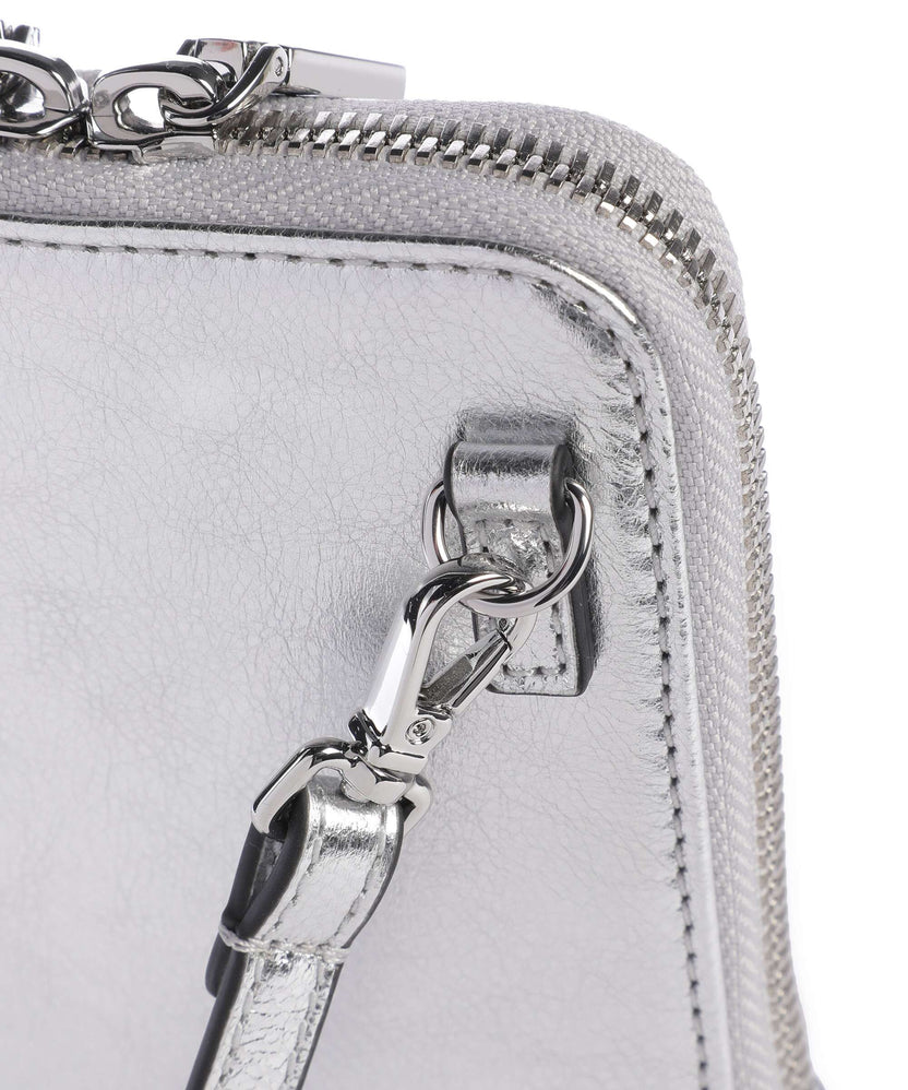 Coccinelle Flor Phone bag silver