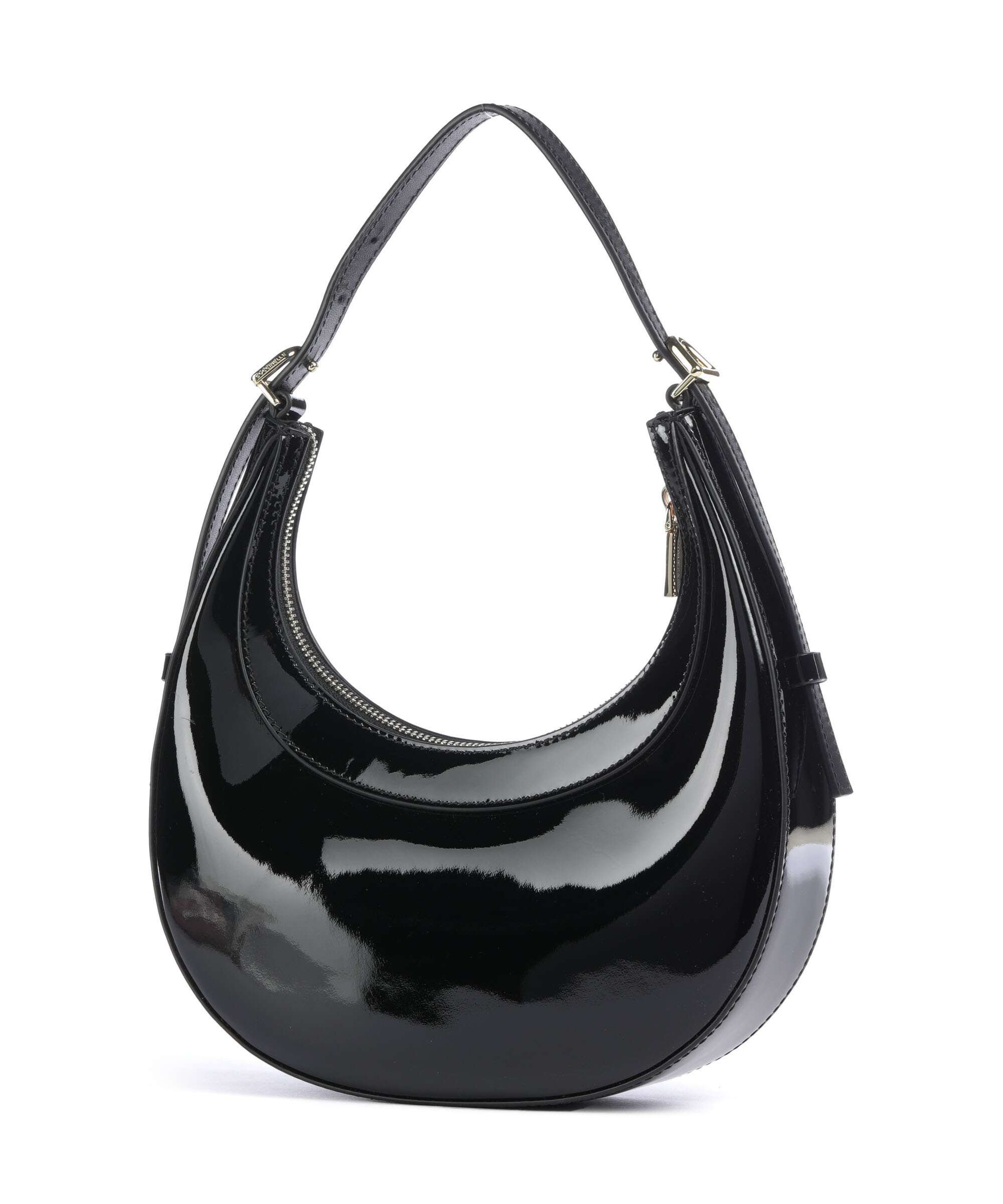 Coccinelle Whisper Patent Shoulder bag noir