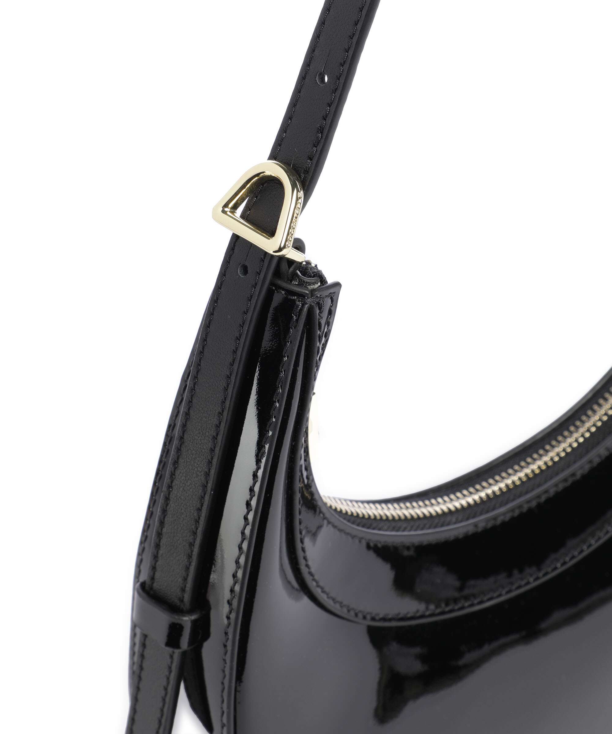 Coccinelle Whisper Patent Shoulder bag noir