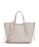 Coccinelle Never Without Bag Monogram Handbag multicolour/blanco/rosette