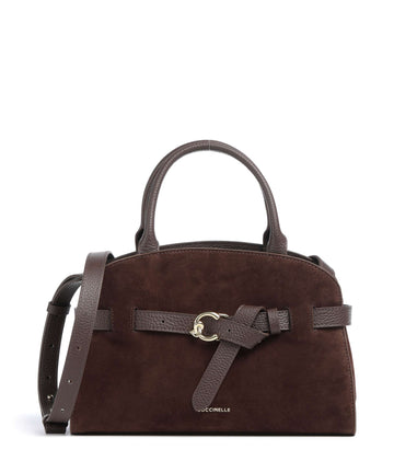 Coccinelle Sabine Suede Käsilaukku brunette