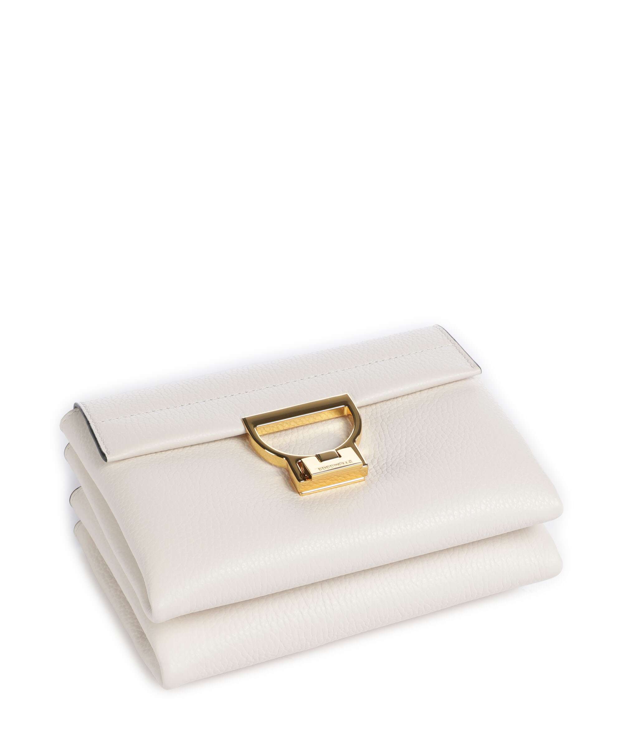 Coccinelle Arlettis Signature Crossbody bag blanco