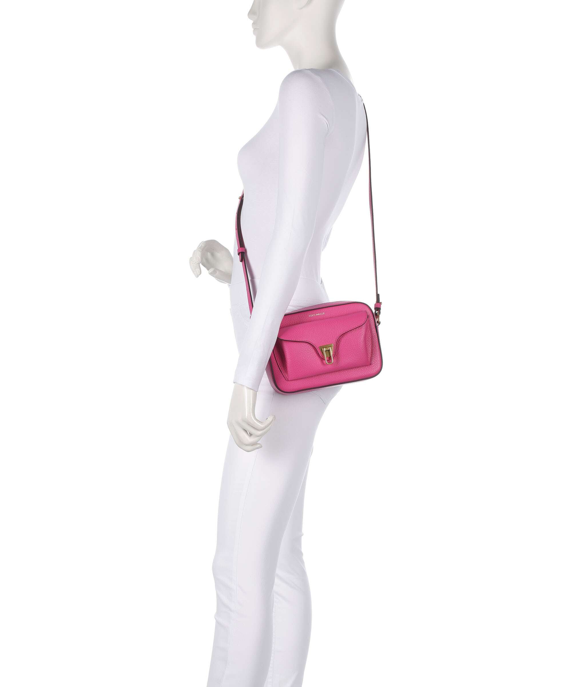 Coccinelle Beat Soft Crossbody bag new fucsia