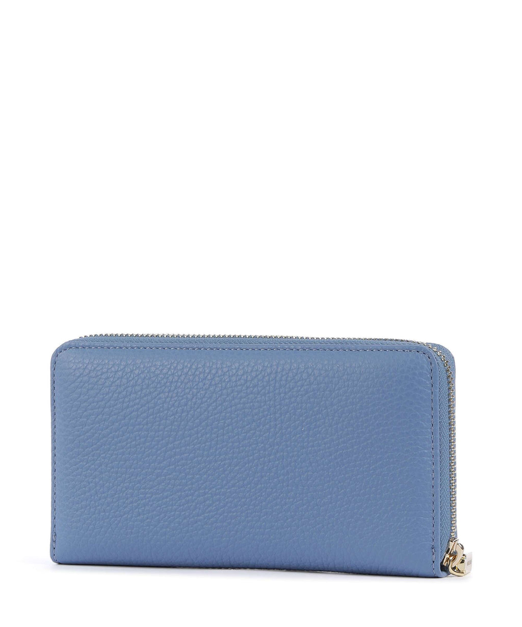 Coccinelle Metallic Soft Wallet azul