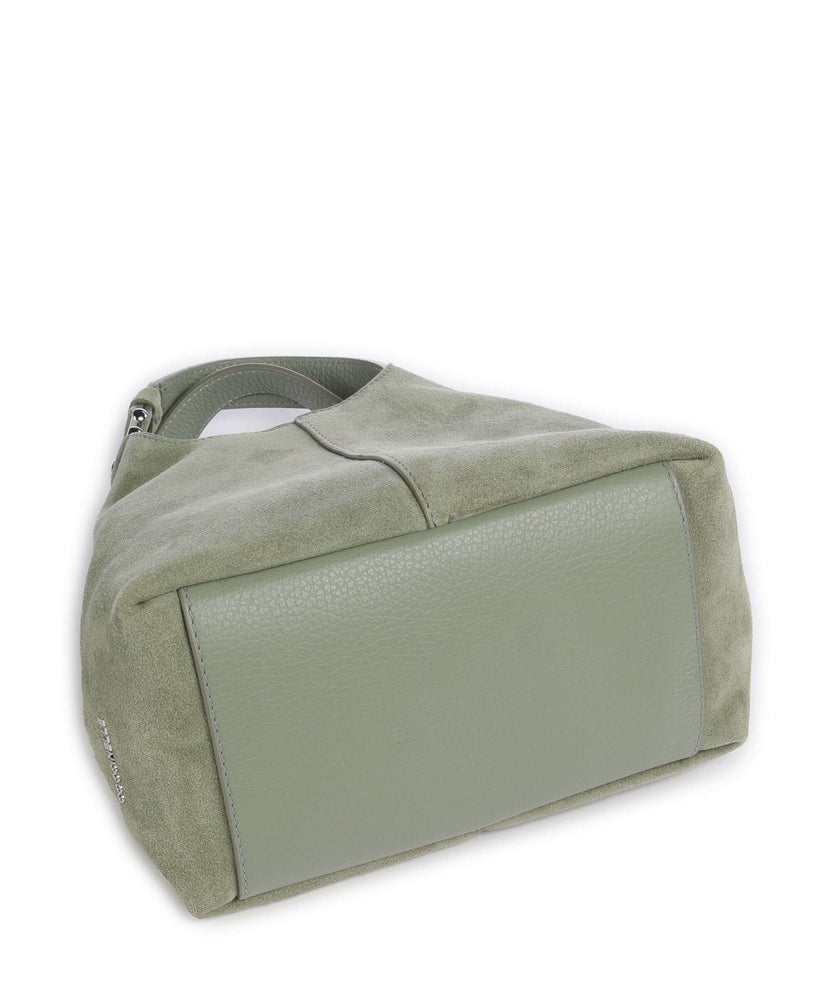 Coccinelle C-Easy Suede Handbag greenery