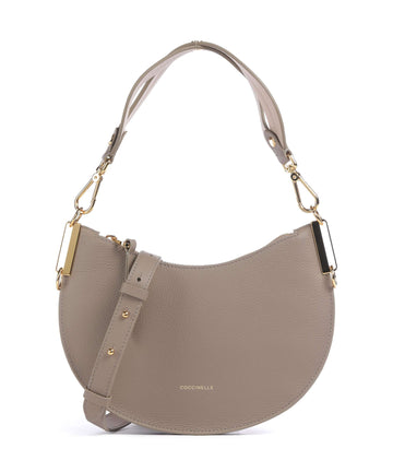 Coccinelle Sunup Olkalaukku warm taupe/rosette