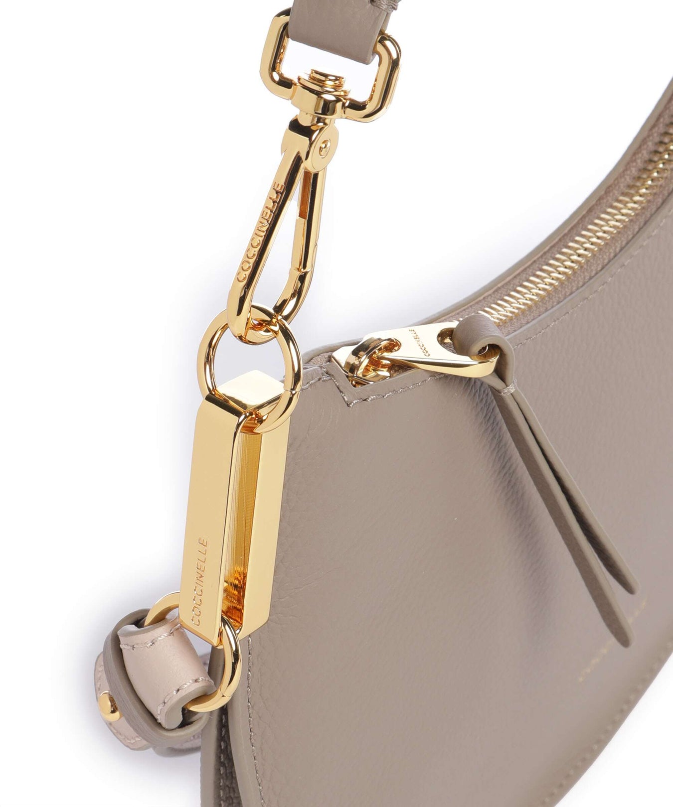 Coccinelle Sunup Shoulder bag warm taupe/rosette