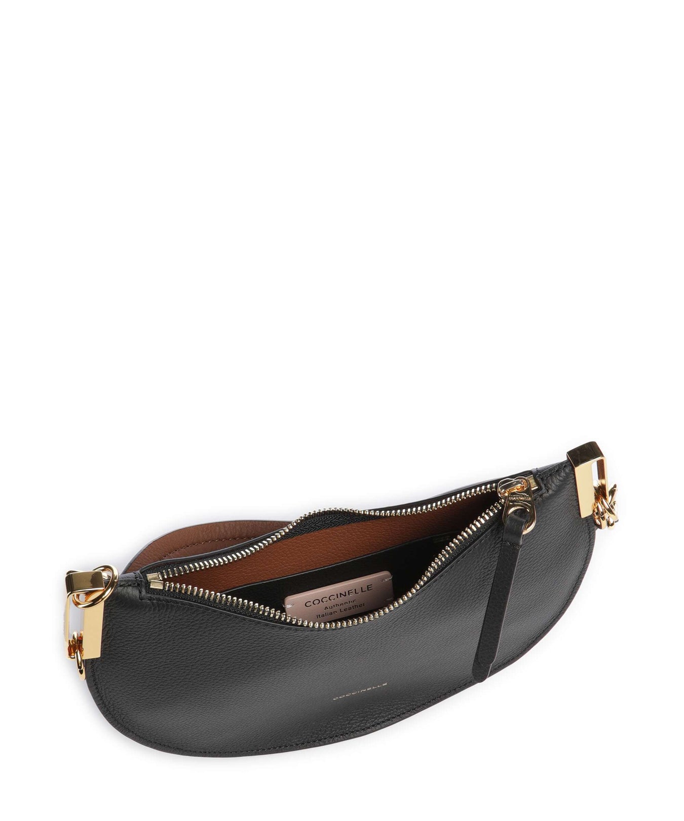 Coccinelle Sunup Shoulder bag noir/cognac