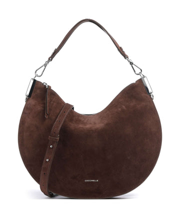 Coccinelle Sunup Suede Olkalaukku brunette