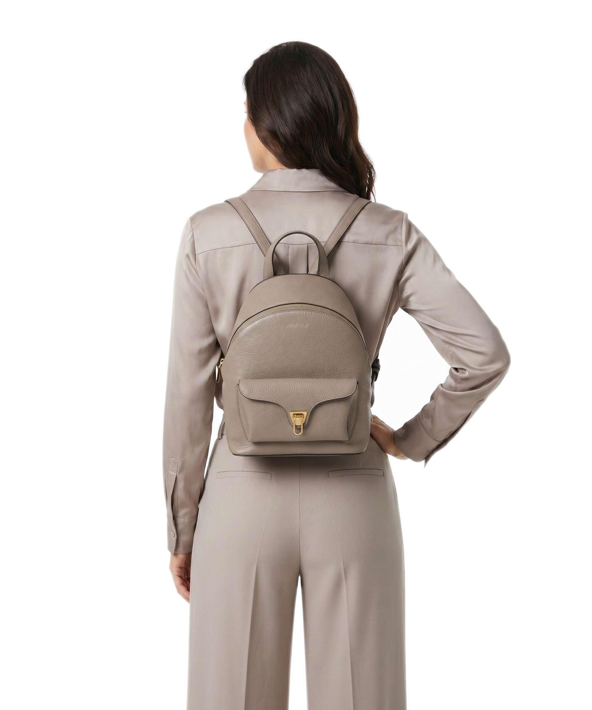 Coccinelle Beat Generation Backpack warm taupe