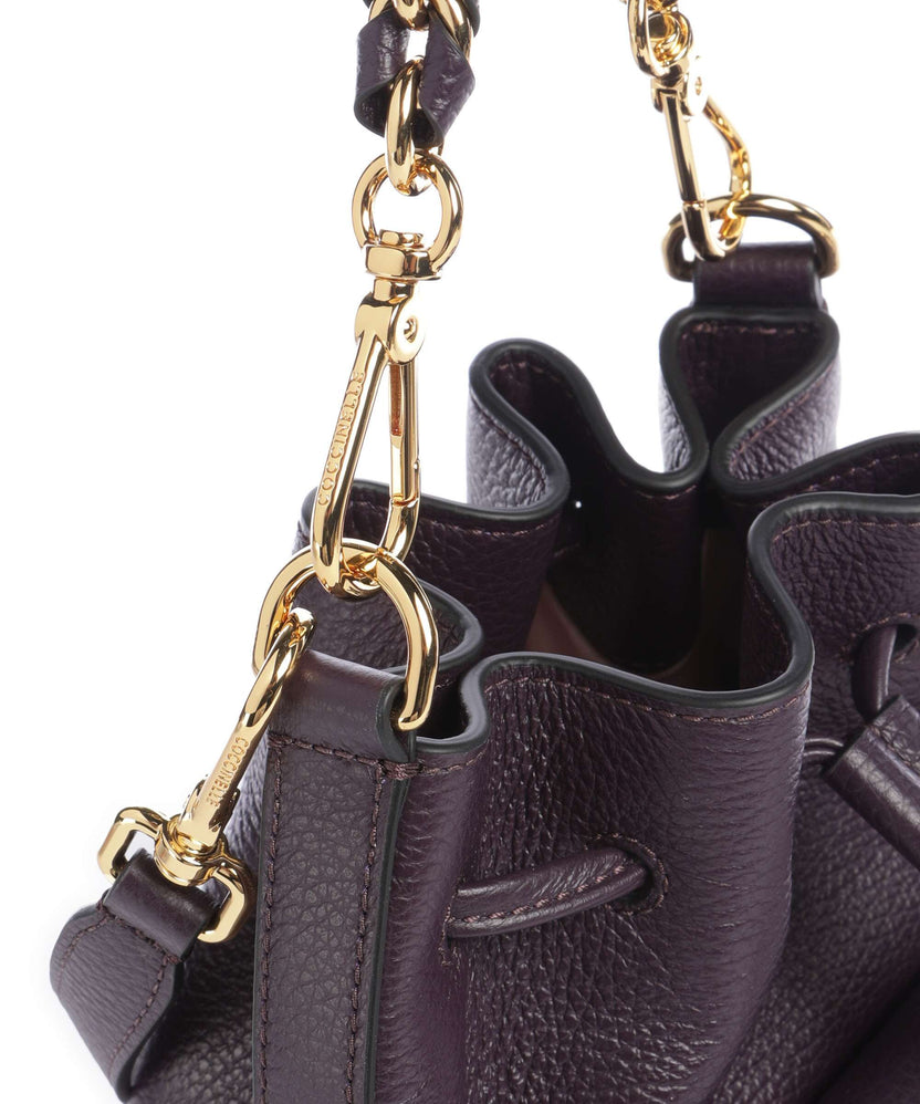 Coccinelle Beat Generation Bucket bag prune