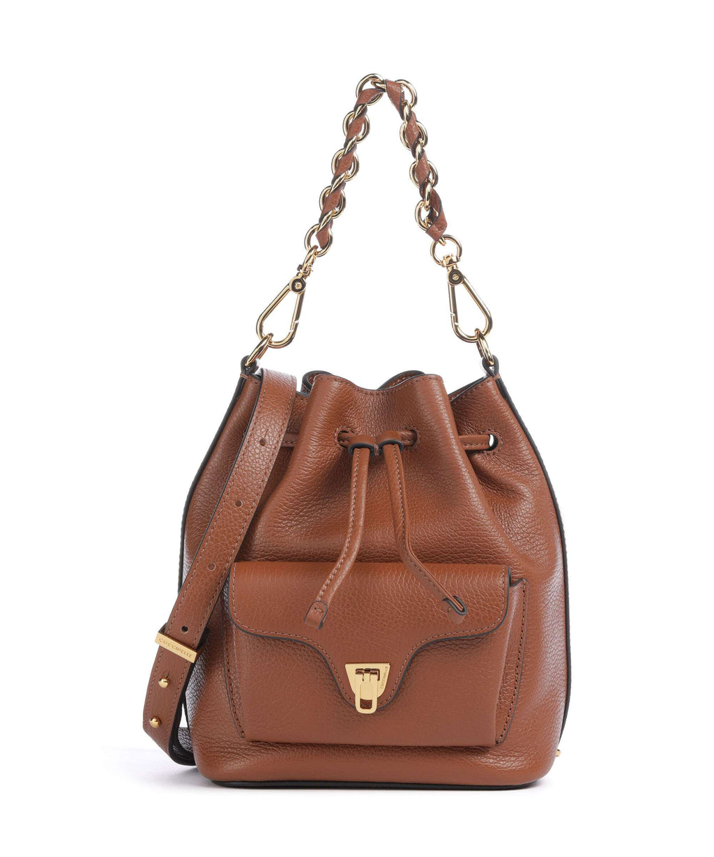Coccinelle Beat Generation Bucket bag cognac