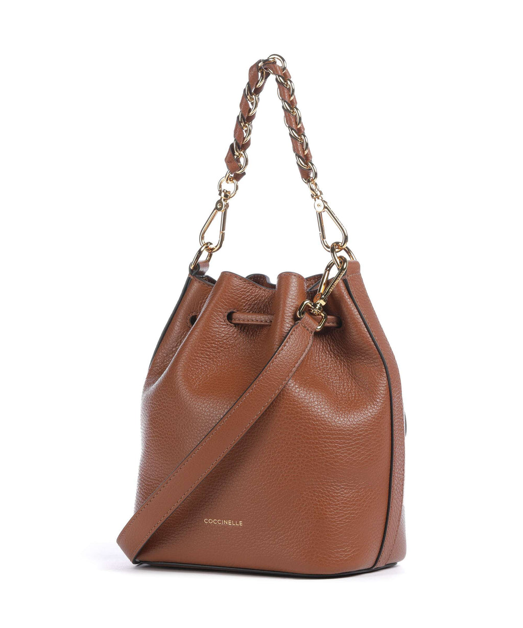 Coccinelle Beat Generation Bucket bag cognac