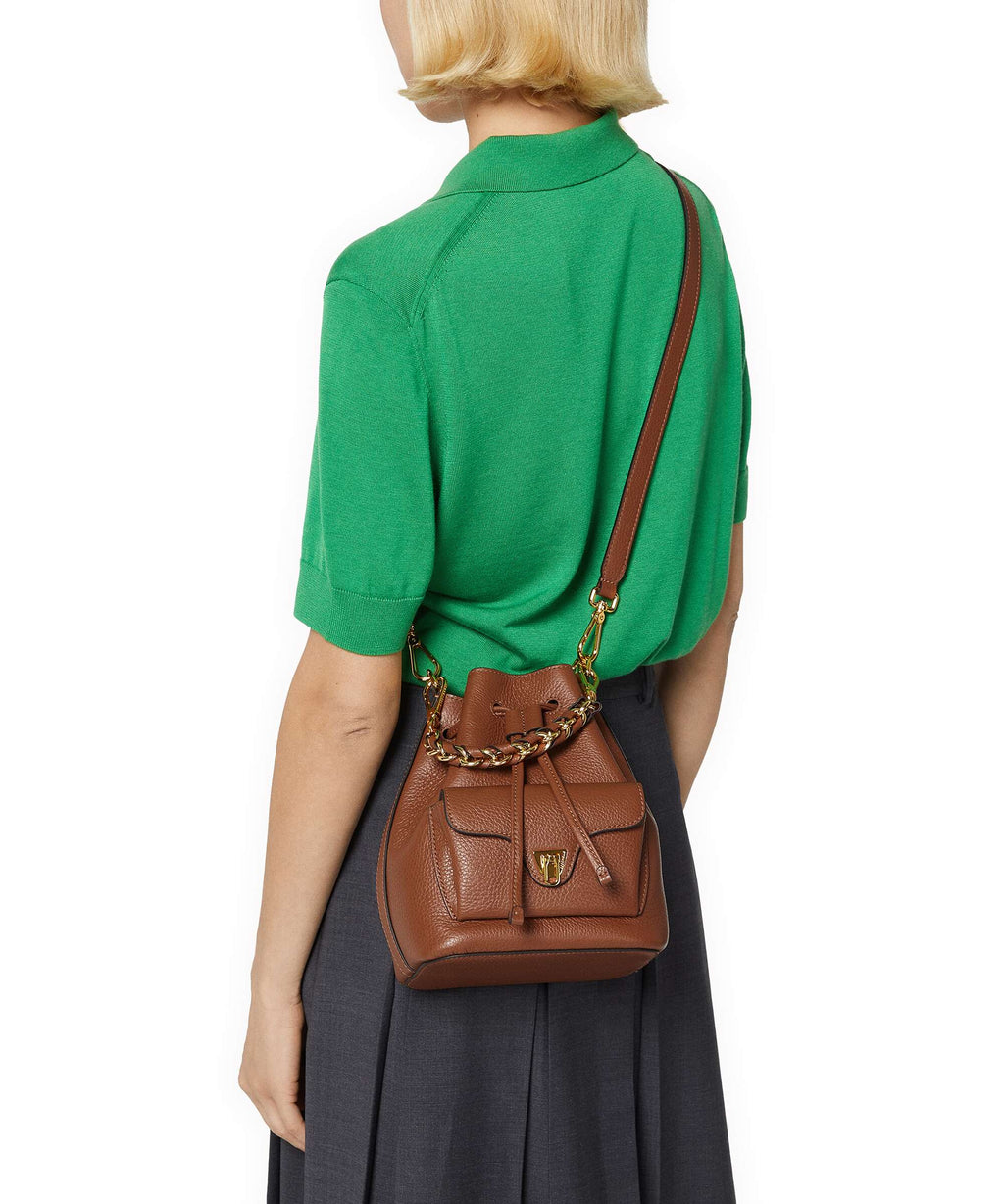 Coccinelle Beat Generation Bucket bag cognac