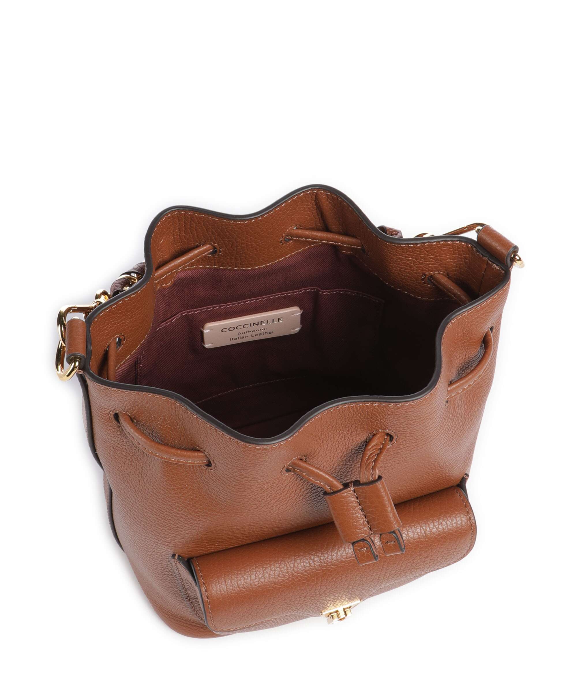 Coccinelle Beat Generation Bucket bag cognac