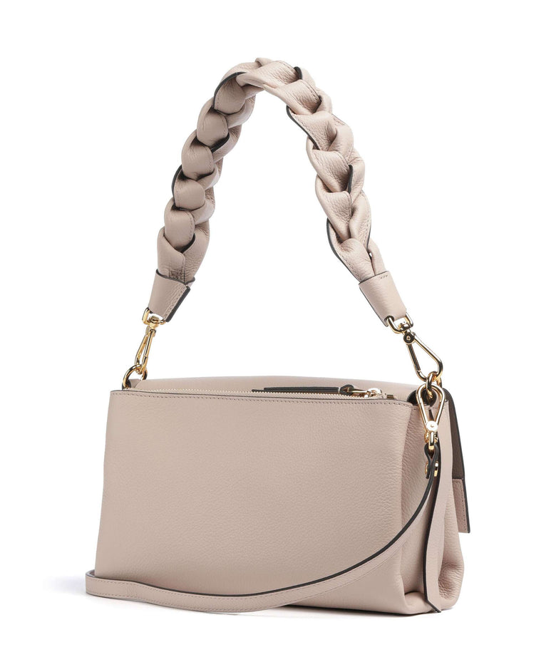 Coccinelle Boheme Grana Double Shoulder bag rosette/warm taupe