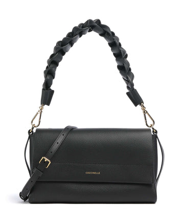 Coccinelle Boheme Grana Double Olkalaukku noir/cognac