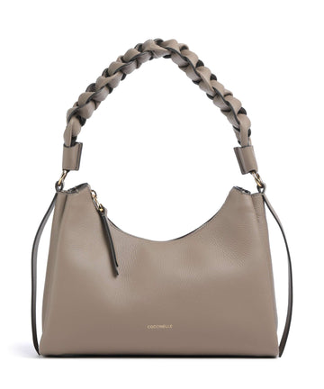 Coccinelle Boheme Grana Double Olkalaukku warm taupe/rosette