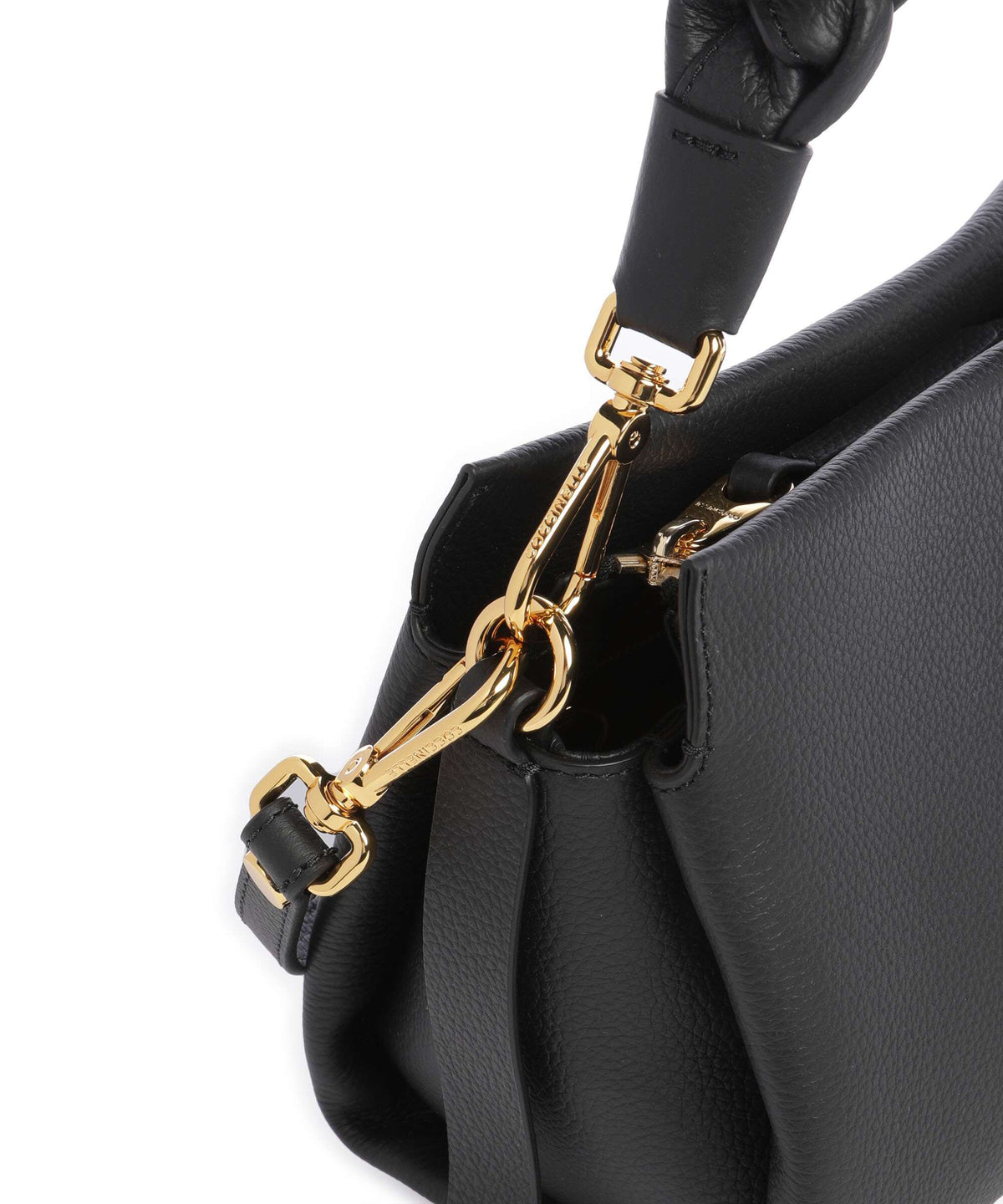 Coccinelle Boheme Grana Double Handbag noir/cognac