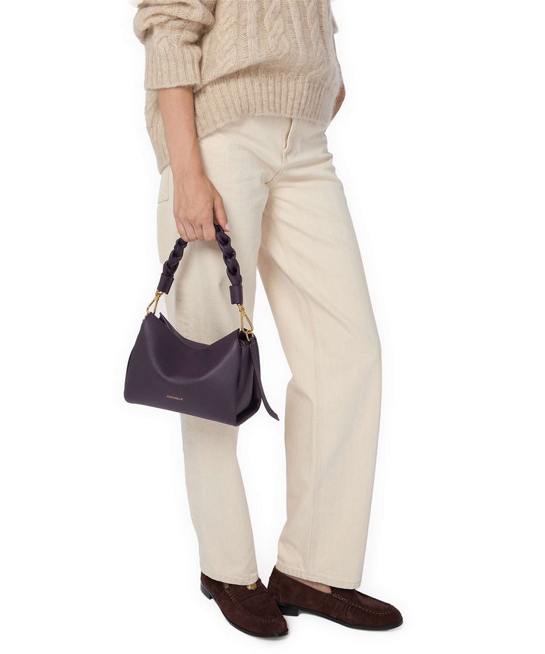 Coccinelle Boheme Grana Double Handbag prune/ribes