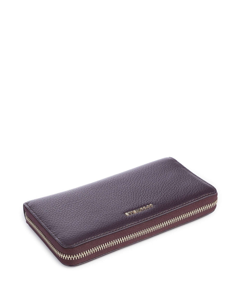 Coccinelle Metallic Soft Wallet prune