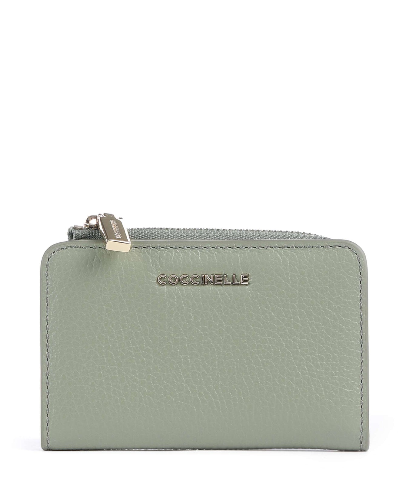 Coccinelle Metallic Soft Wallet greenery