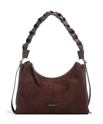 Coccinelle Boheme Suede Olkalaukku brunette