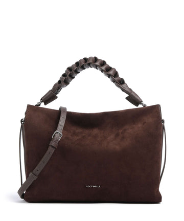 Coccinelle Boheme Suede Pussilaukku brunette