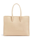 Coccinelle Myrtha Maxi Logo Ostoskassi betulla