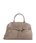Coccinelle Sabine Suede Handbag warm taupe